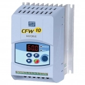 INVERSOR DE FREQUÊNCIA, MONOFÁSICO, CORRENTE NOMINAL 2,6A, 0,5CV, 220V, MODELO CFW100-026-S2024-PSZ, FAB. WEG.