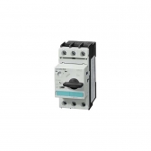 DISJUNTOR MOTOR TRIPOLAR, CORRENTE AJUSTÁVEL 1,1 A 1,6A, MODELO 3RV10 21-1AA10, LINHA 3RV10, FAB. SIEMENS.