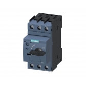 DISJUNTOR TRIPOLAR PARA MANOBRA E PROTECAO DE MOTORES, MODELO 3RV20 21-4DA10, LINHA 3RV20, FAB. SIEMENS.