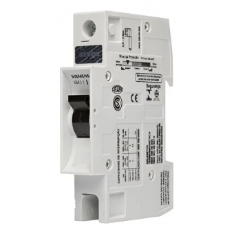 DISJUNTOR MONOPOLAR, 16A, B, MODELO 5SX1 116-6, FAB. SIEMENS.