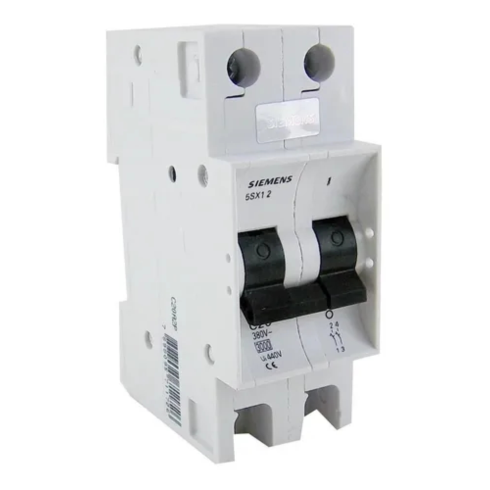 DISJUNTOR BIPOLAR, 32A, C, MODELO 5SX1 232-7, FAB. SIEMENS